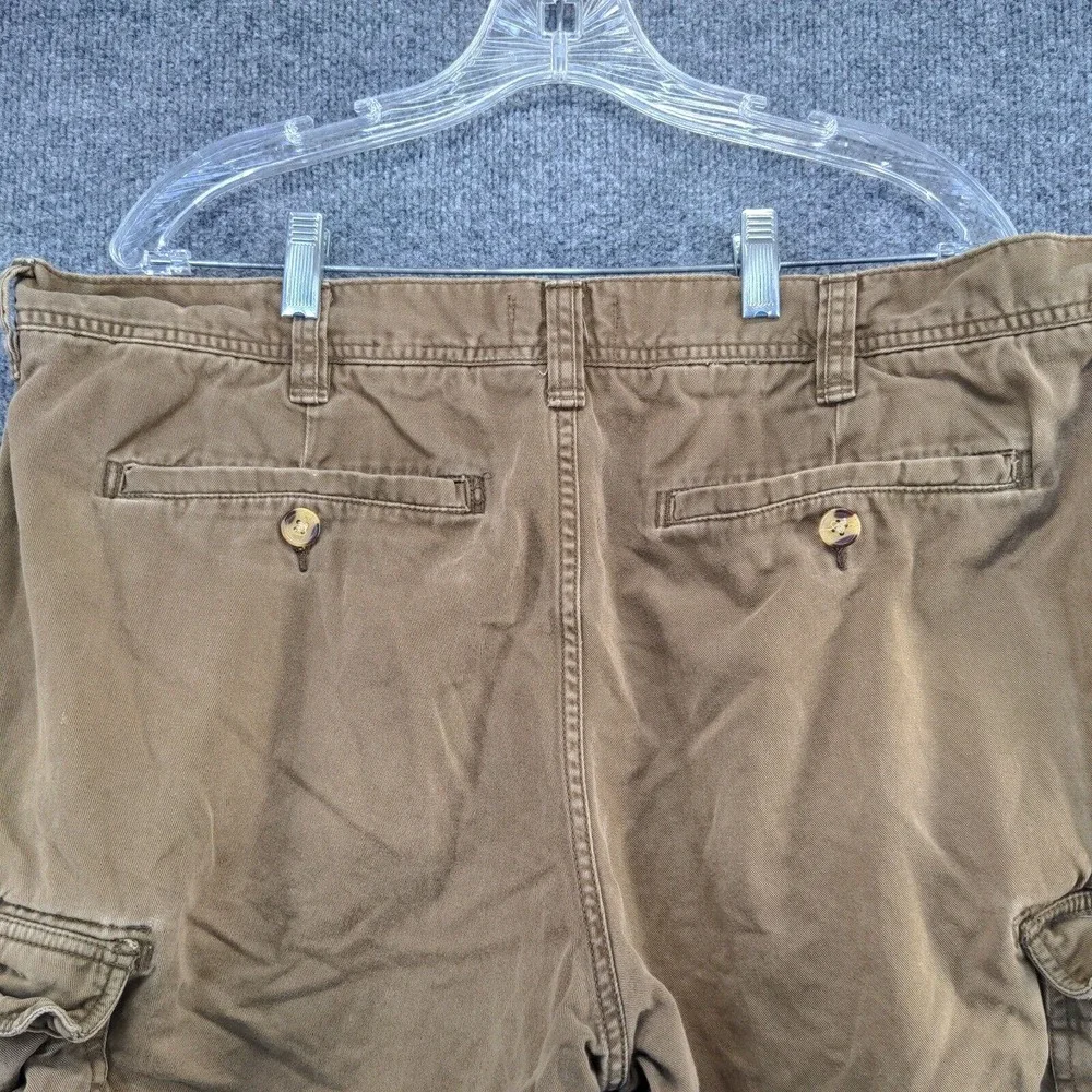 National Outfitters Men's Cargo Shorts Brown Size 38 100% Cotton Pockets